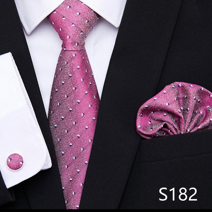 MENS TIE, SQUARE SCARF, CUFFLINK*