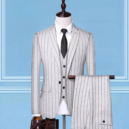 STRIPED SUIT (3PCS)