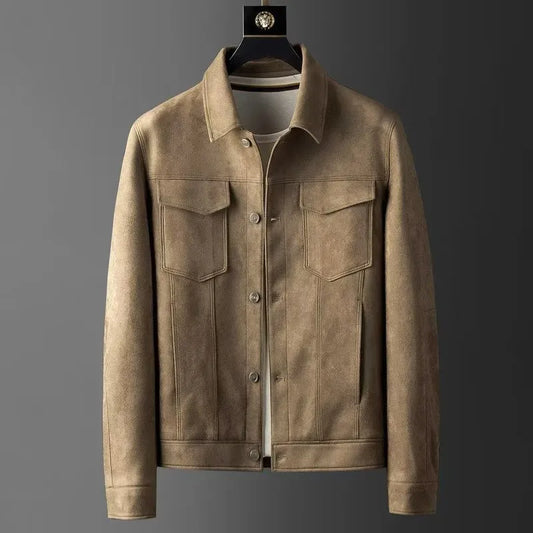 SUEDE LEATHER JACKET