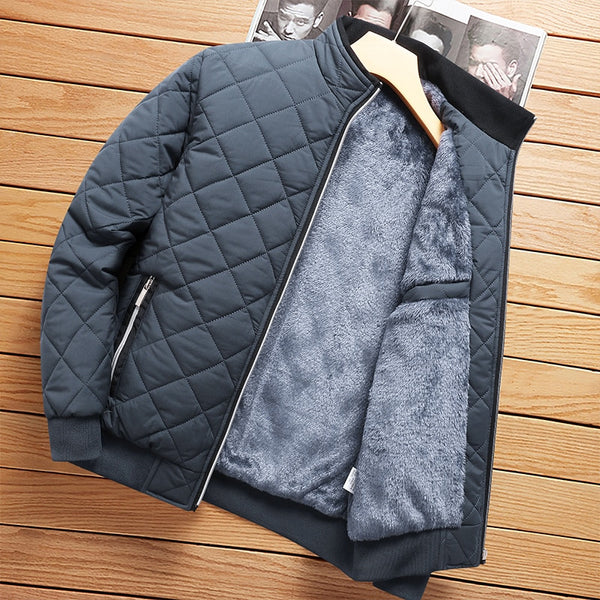 FLEECE LINED CASUAL JACKET