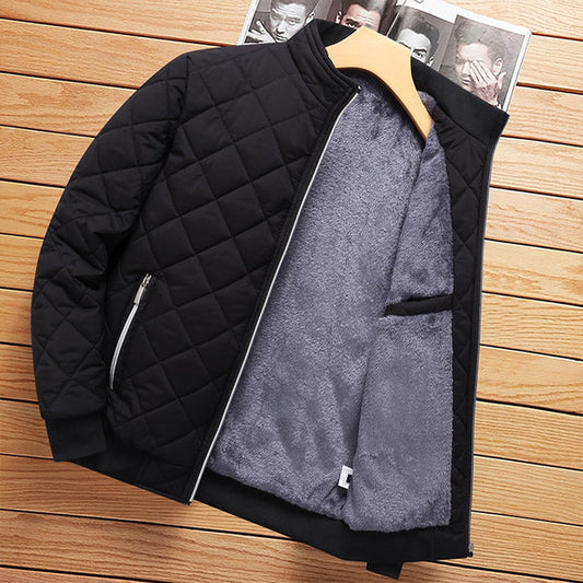 FLEECE LINED CASUAL JACKET