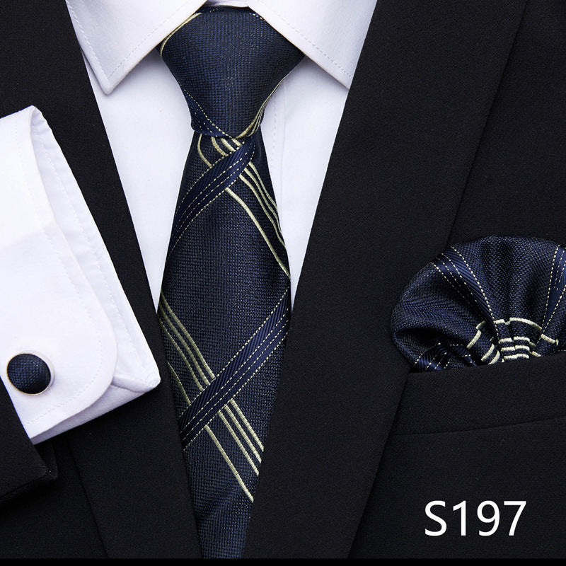 MENS TIE, SQUARE SCARF, CUFFLINK*