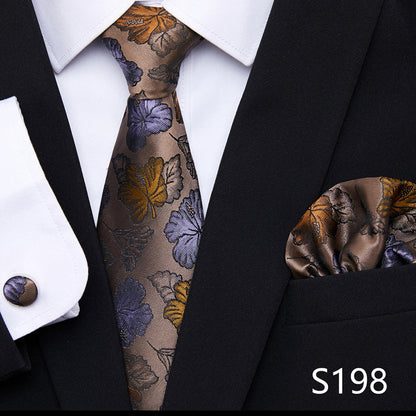 MENS TIE, SQUARE SCARF, CUFFLINK*