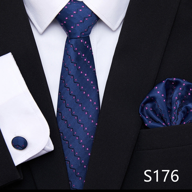 MENS TIE, SQUARE SCARF, CUFFLINK*