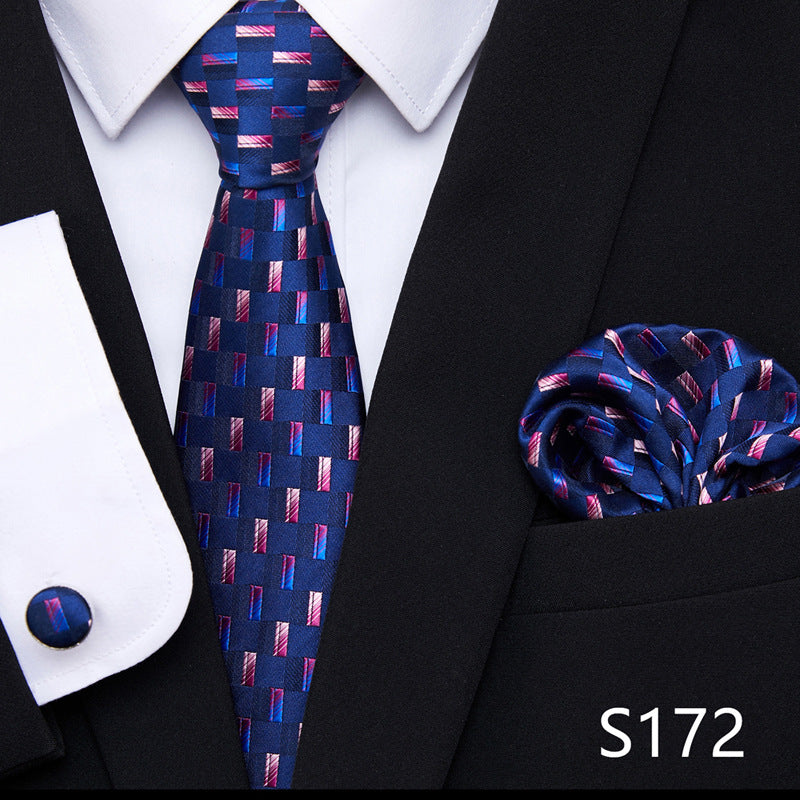 MENS TIE, SQUARE SCARF, CUFFLINK*