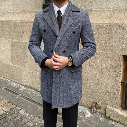 TWEED LONG COAT