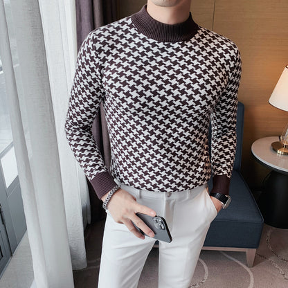 Slim Collar Sweater