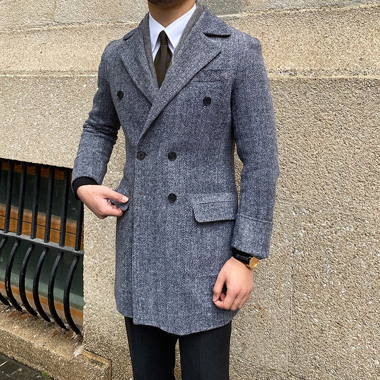 TWEED LONG COAT