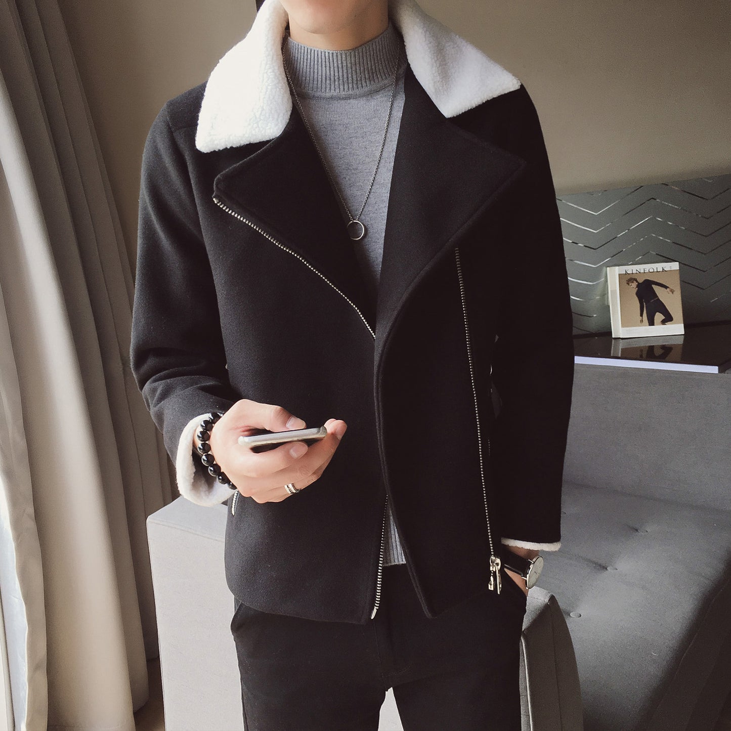 PLUSH COTTON JACKET