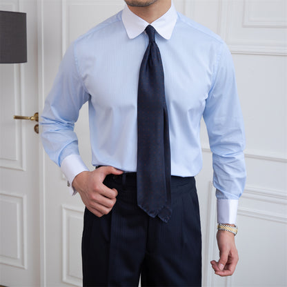 BUSINESS BLUE SHIRT