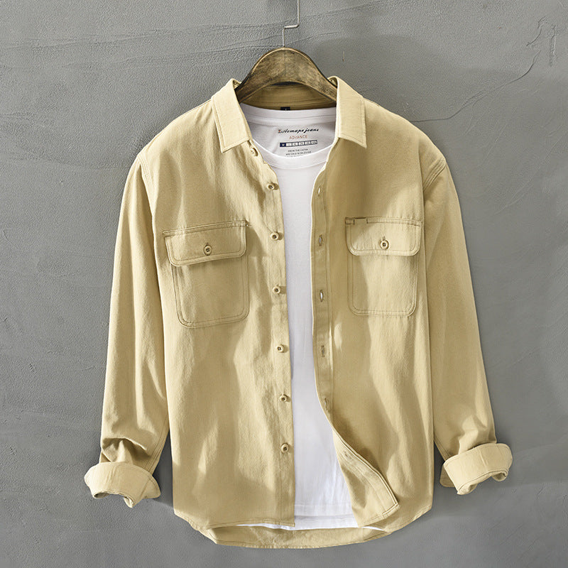 COTTON LONG SLEEVE SHIRT