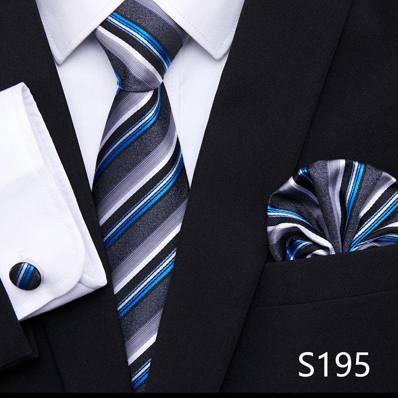 MENS TIE, SQUARE SCARF, CUFFLINK*