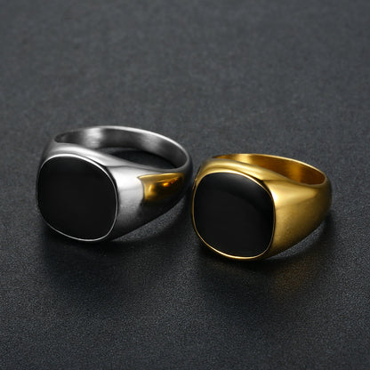 Cool Square Mens Ring