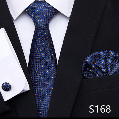 MENS TIE, SQUARE SCARF, CUFFLINK*