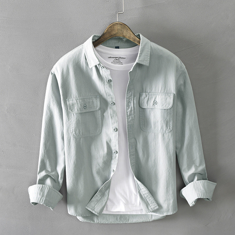 COTTON LONG SLEEVE SHIRT