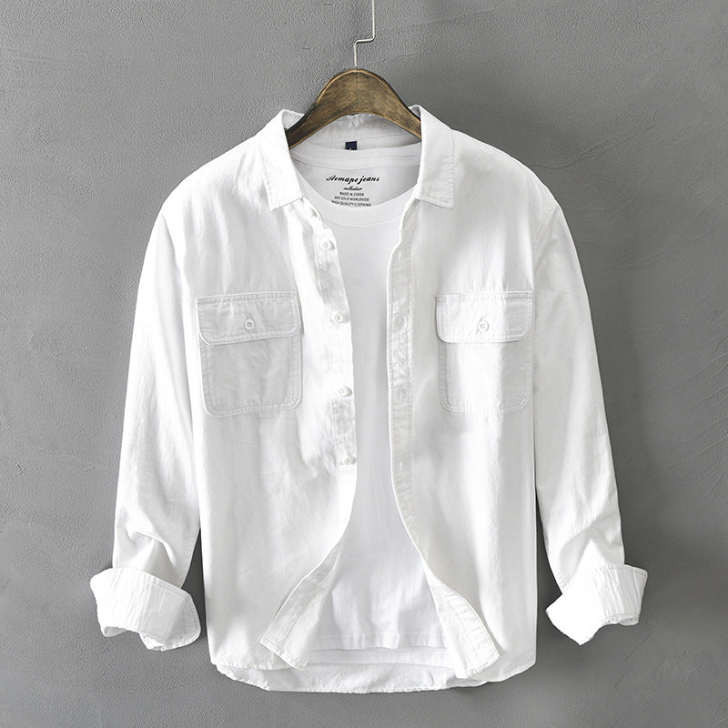 COTTON LONG SLEEVE SHIRT