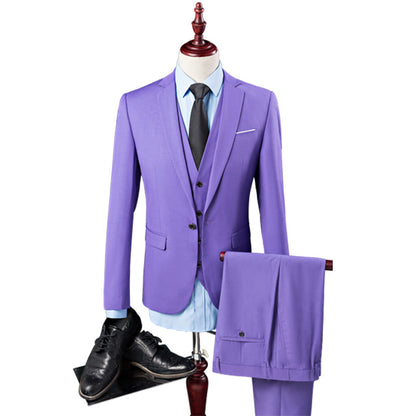 SLIM FIT SUIT (3 PCS)