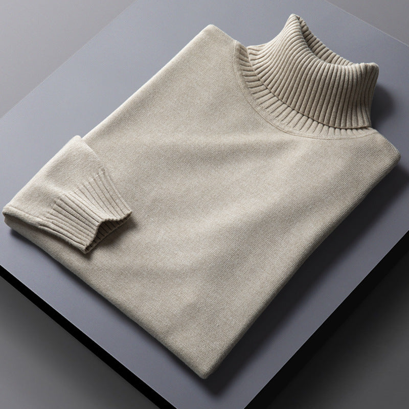 TURTLENECK SOLID SWEATER