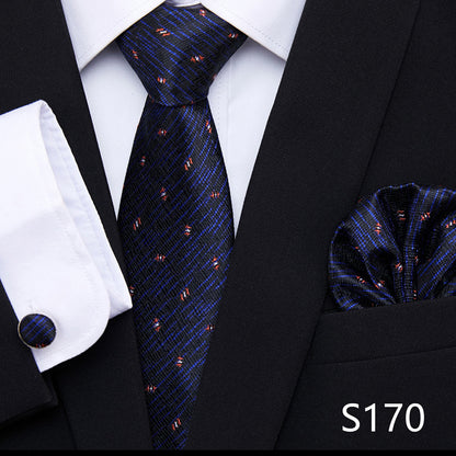 MENS TIE, SQUARE SCARF, CUFFLINK*