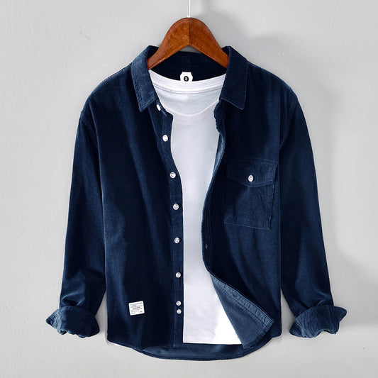 PREMIUM COTTON LONG-SLEEVE SHIRT