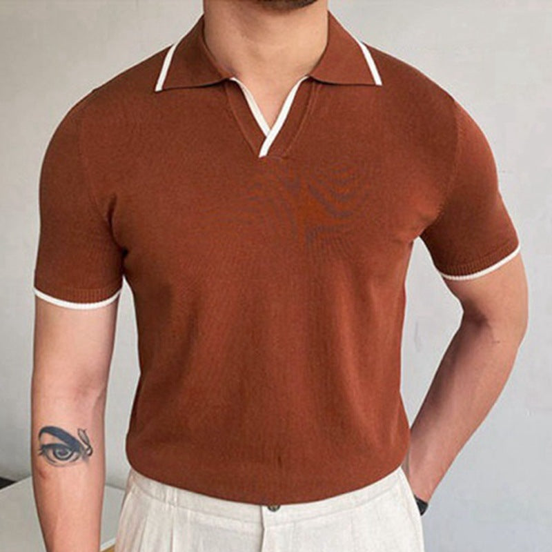 RED POLO T-SHIRT