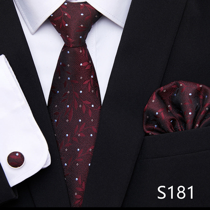 MENS TIE, SQUARE SCARF, CUFFLINK*