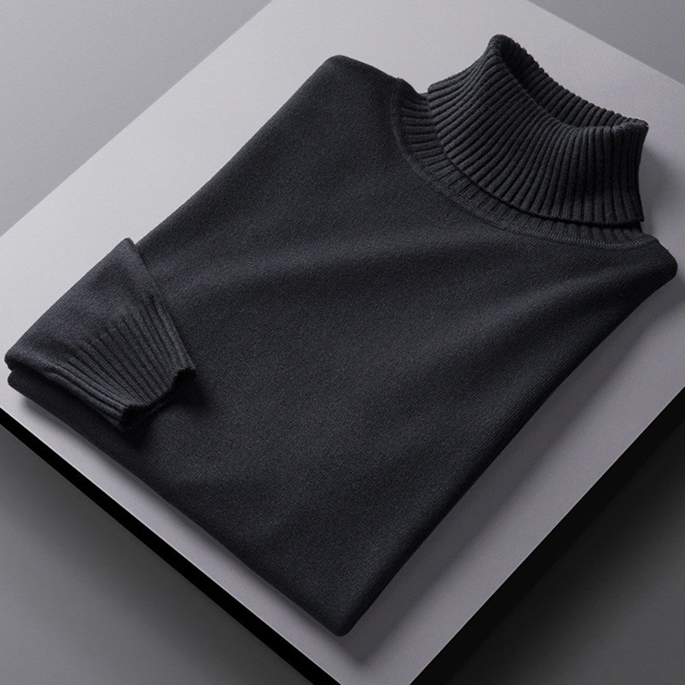 TURTLENECK SOLID SWEATER