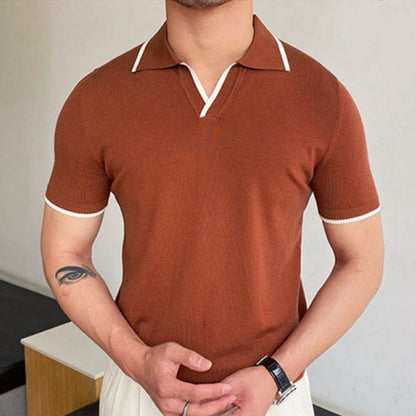 RED POLO T-SHIRT