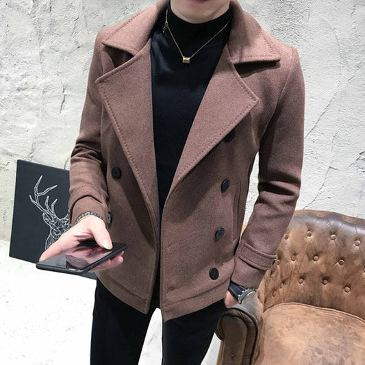 DOUBLE-BREAST WOOL JACKET