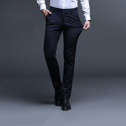 Men's Loose Straight Stretch Trousers