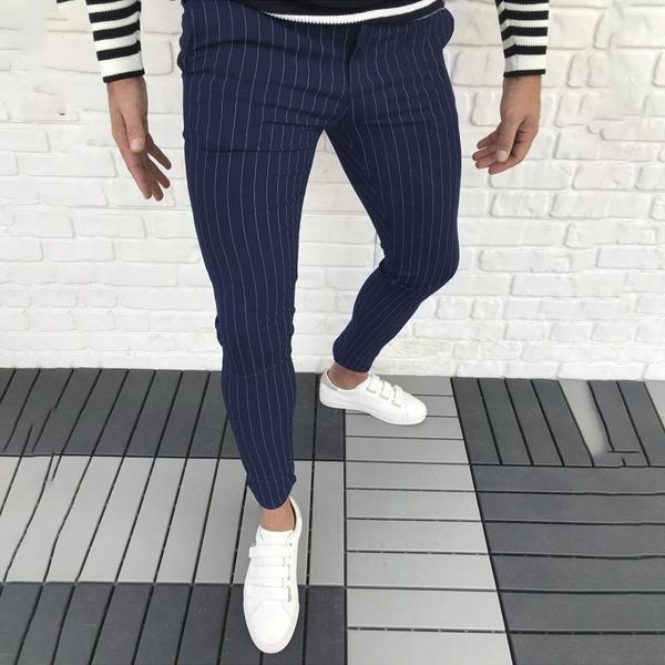 Striped Casual Pants