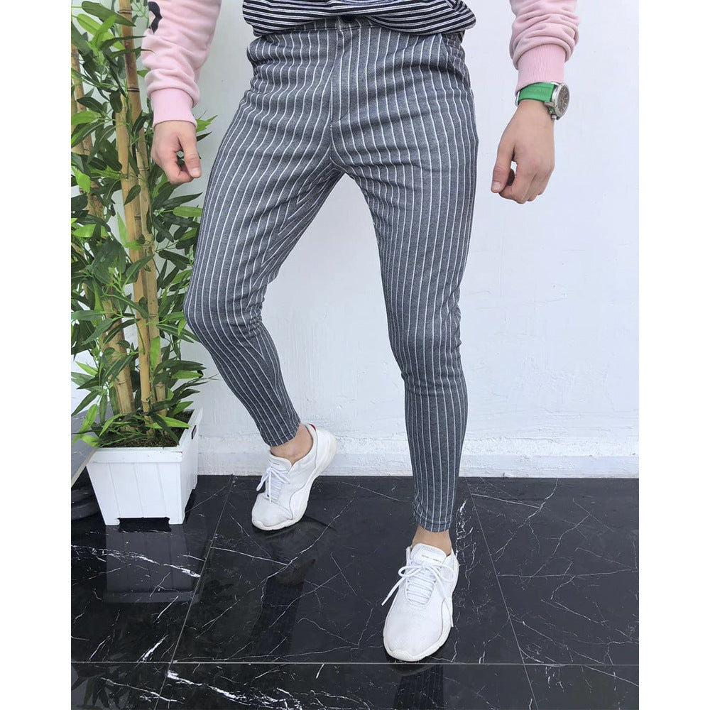 Striped Casual Pants