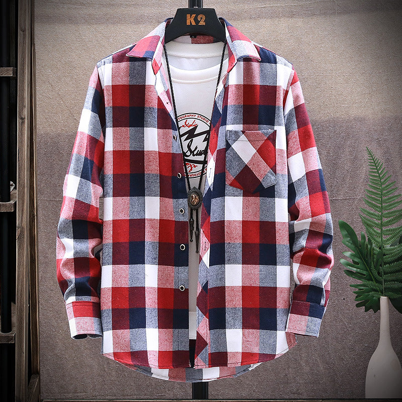 Flannel Long Sleeved Shirt