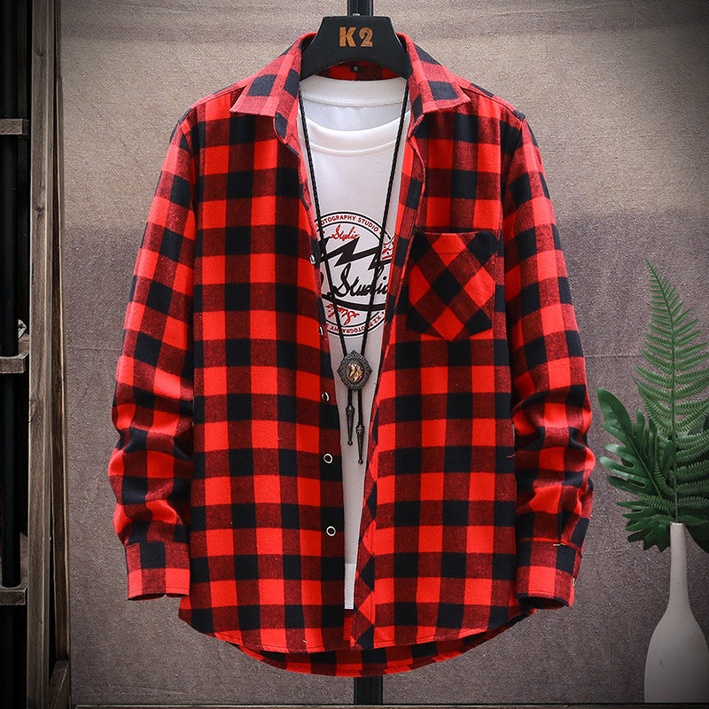 Flannel Long Sleeved Shirt