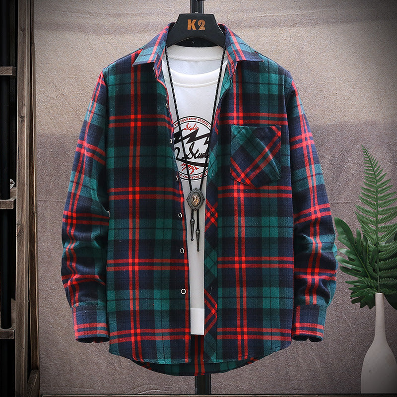 Flannel Long Sleeved Shirt