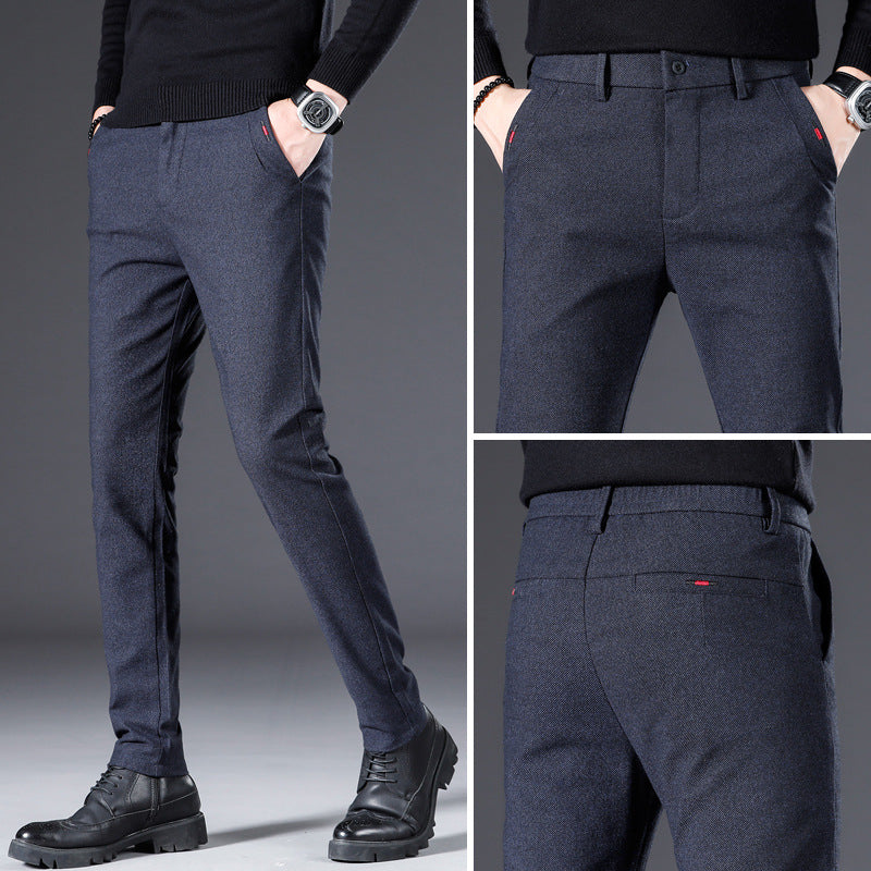 Slim Fit Men's Casual Trousers