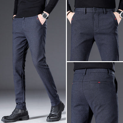 Slim Fit Men's Casual Trousers