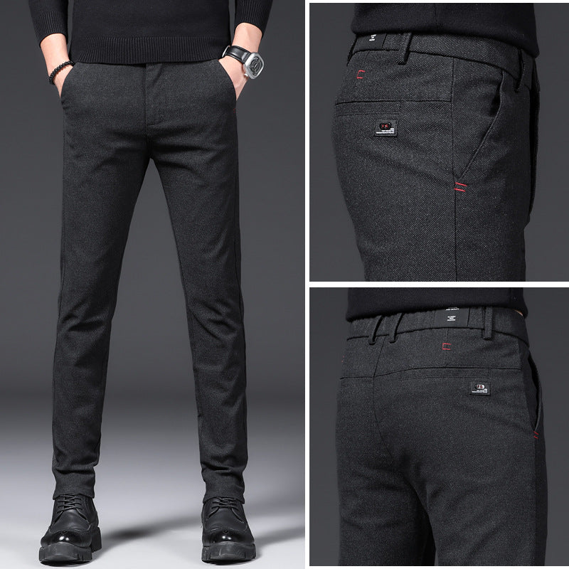 Slim Fit Men's Casual Trousers